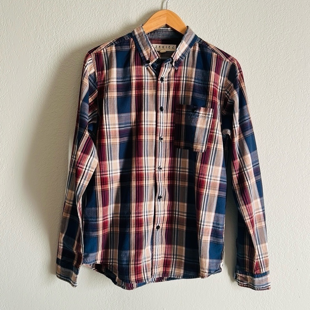 Ezekiel Plaid Button Down Shirt